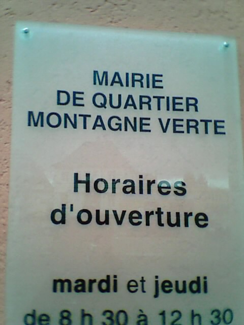 Mairie de quartier